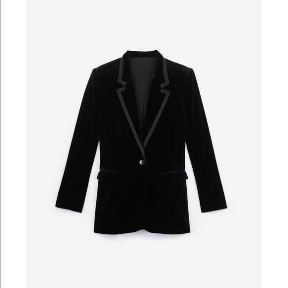 THE KOOPLES PARIS VELVET BLAZER NWT - Picture 4 of 11